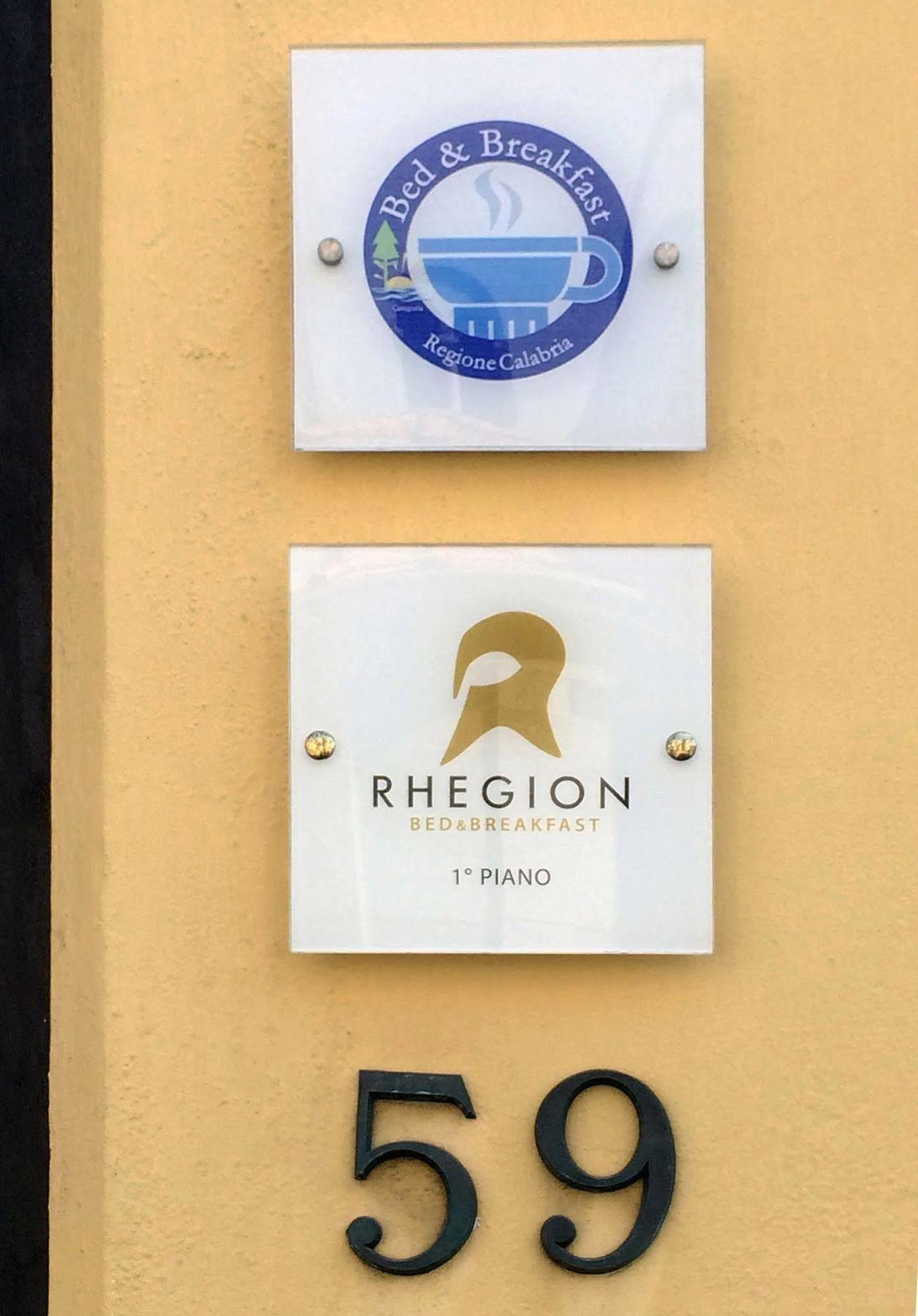 Rhegion B&B Reggio Calabria Esterno foto
